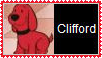 Stamp; Clifford puppy